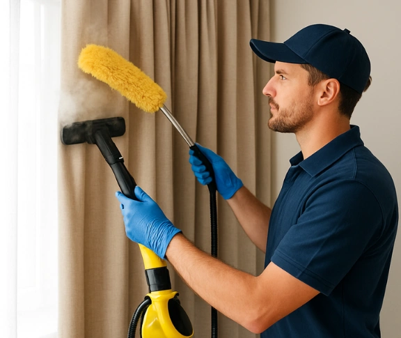 Trusted blind cleaning technician Matty Curtain Cleaning taylors-lakes-vic QLD